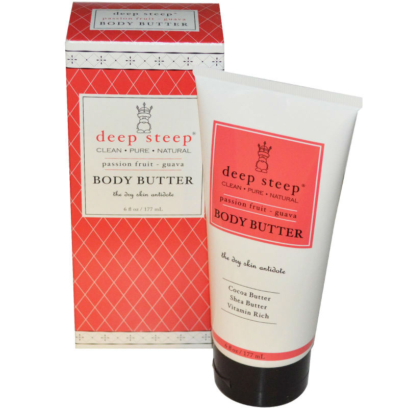 DEEP STEEP: Body Butter Passion Fruit Guava 6 oz